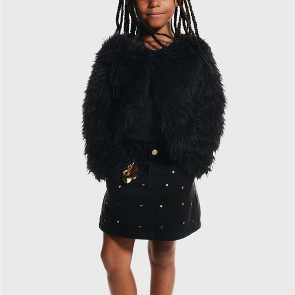 H&M Other - ✨5/$25✨Stylish Black Faux Fur Jacket for kids